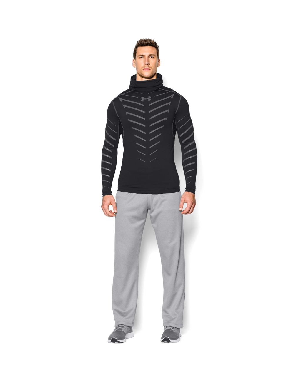 Hoodie under armour compression deals